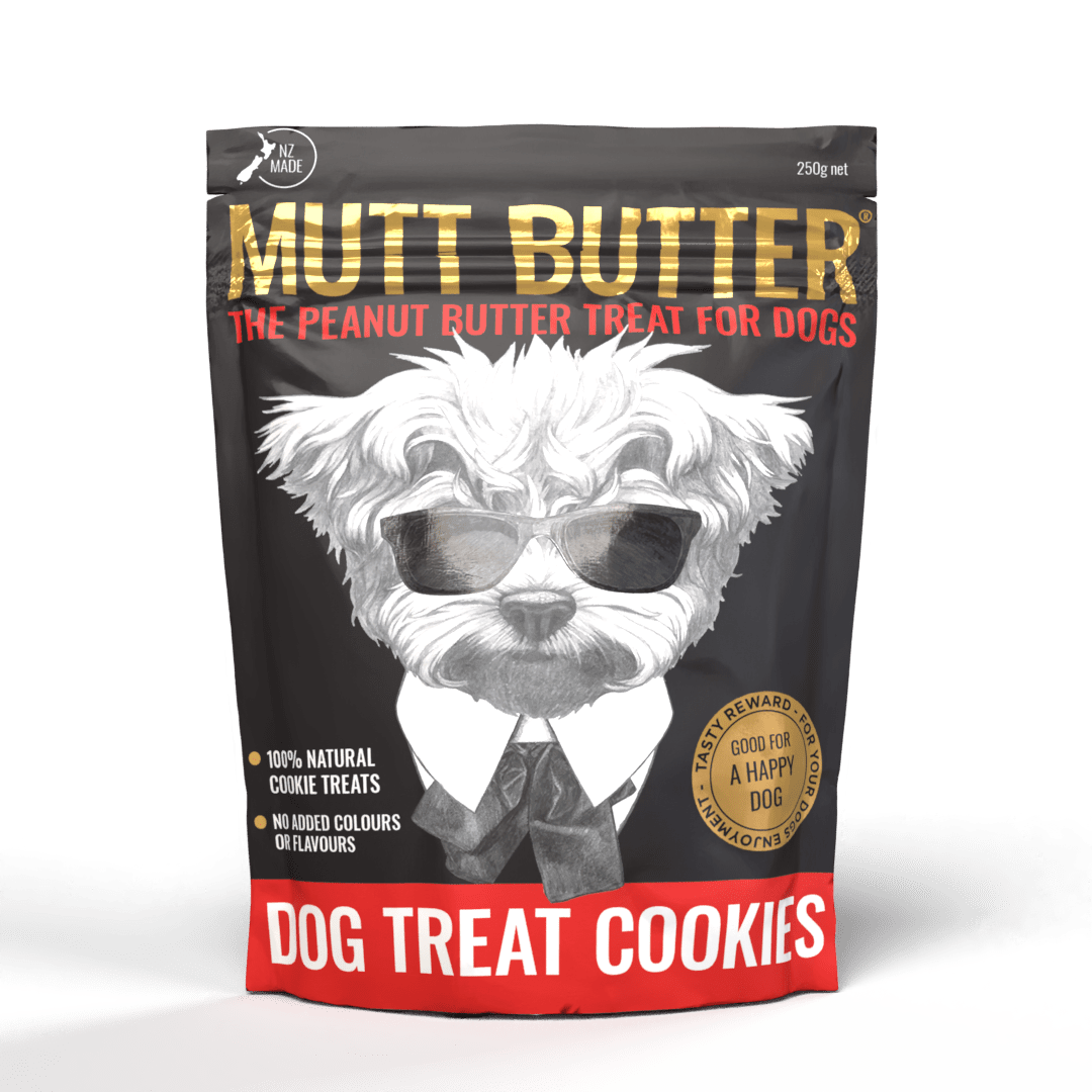 Mutt Butter Dog Cookies Original Plain 250g x 6
